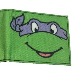 💲Teenage Mutant Ninja Turtles Donatello Canvas Bi Fold Wallet